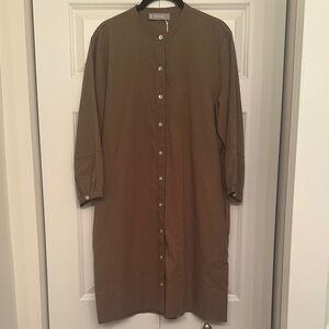 Everlane Cotton Button Up Dress